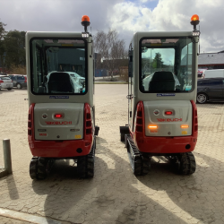 Udlejning af  Takeuchi TB216 minigraver